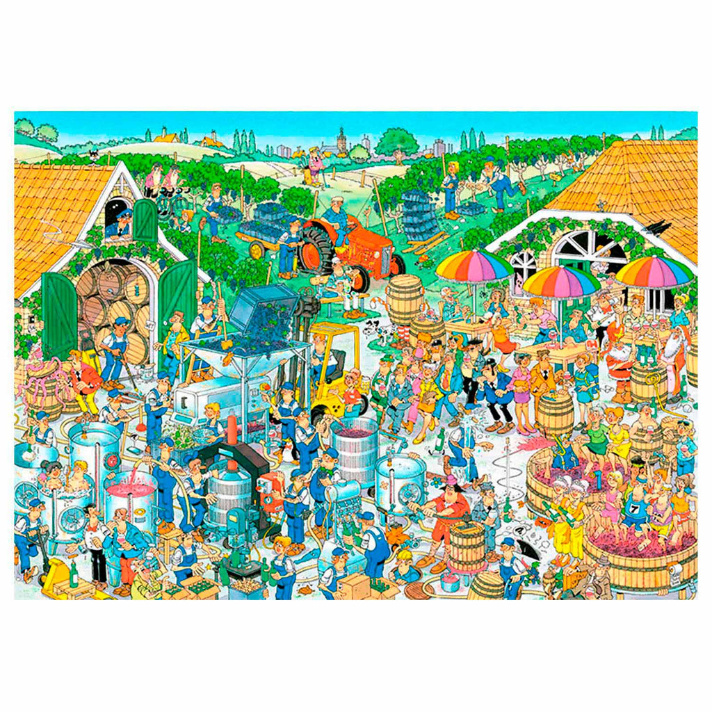 Jumbo puzzel jvh de wijngaard 1000pcs