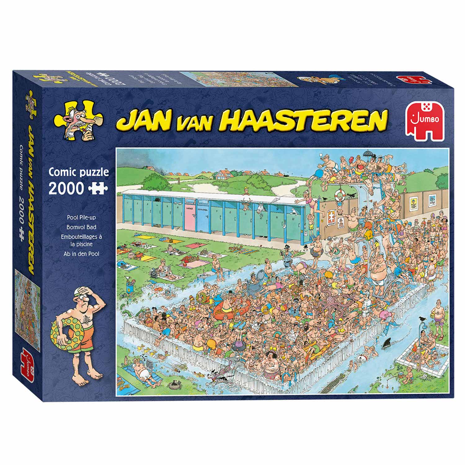 Jumbo jvh puzzel bomvol bad 2000pcs