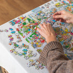 Jumbo jvh puzzel bomvol bad 2000pcs