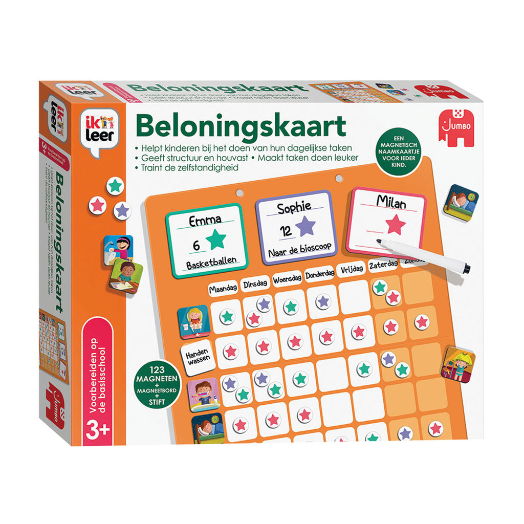 Ik leer beloningskaart | 2 stuks