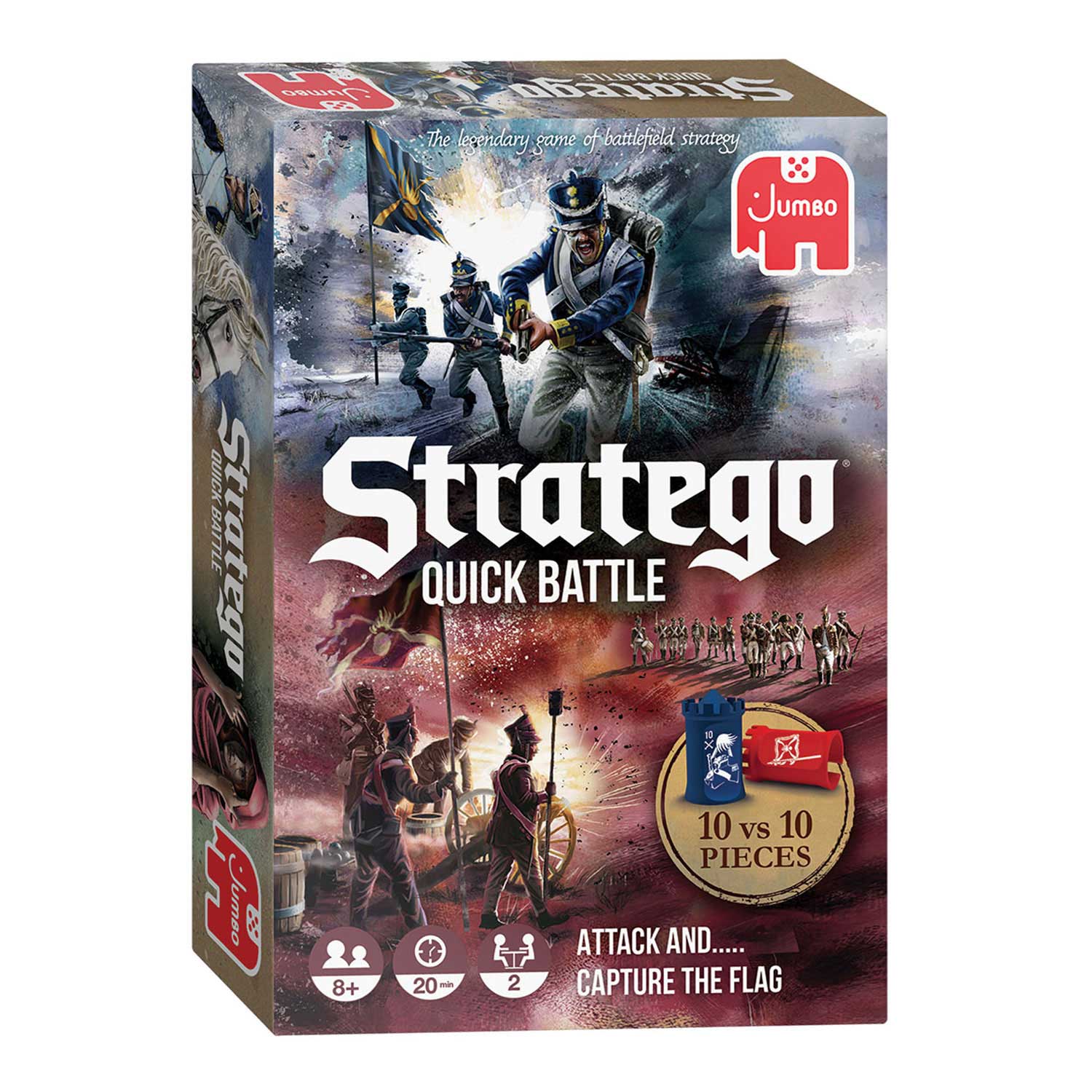 Jumbo stratego quick battle bordspel