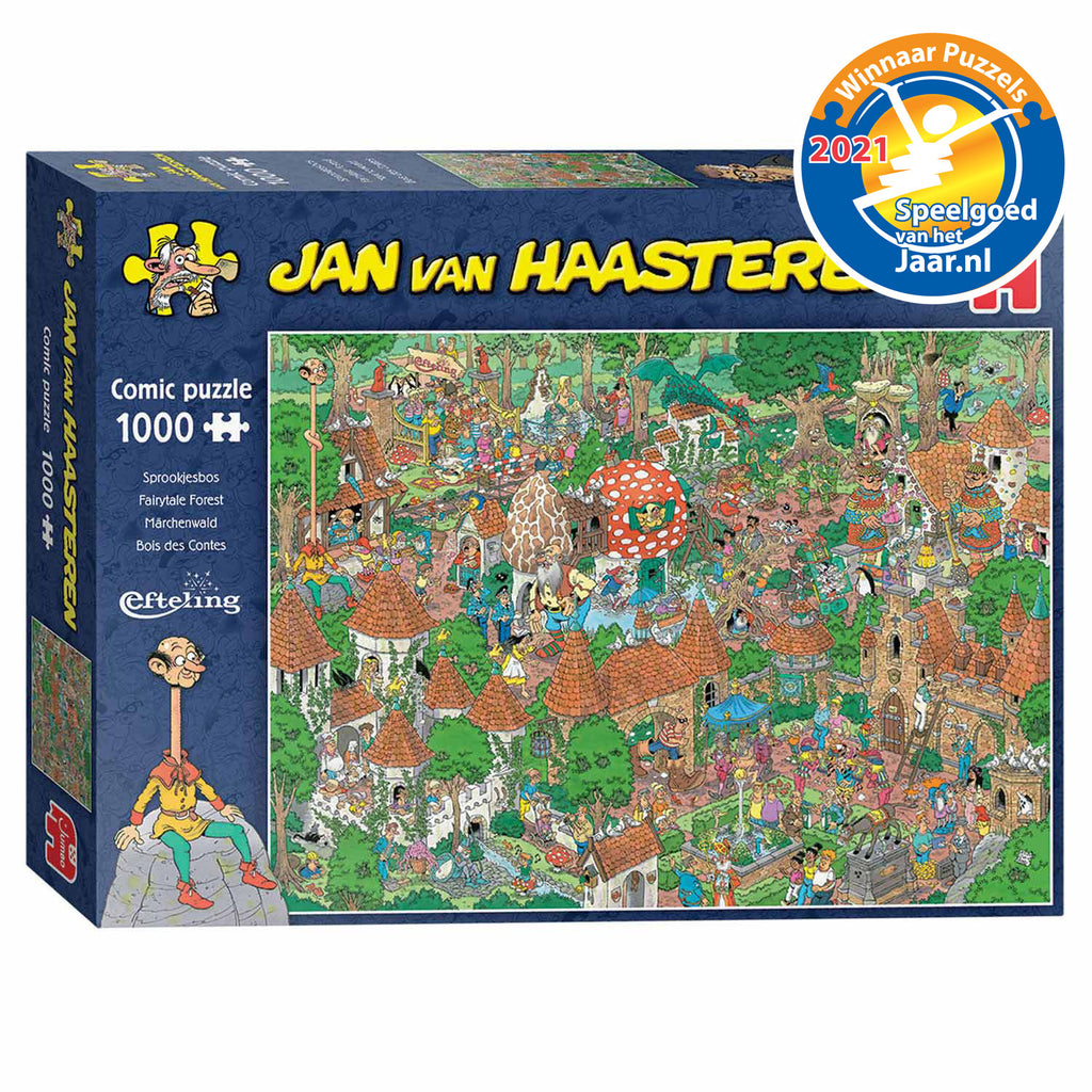 Jumbo jvh puzzel sprookjesbos 1000pcs