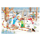 Jan van haasteren legpuzzel junior - snowman, 150st.