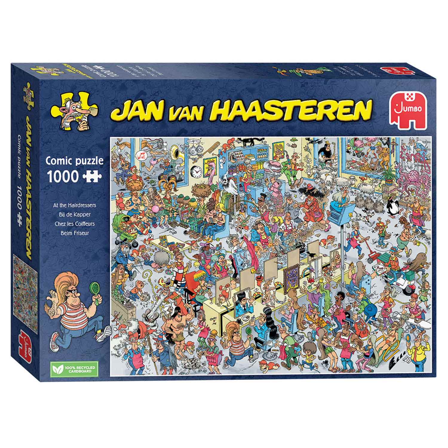 Jumbo jvh puzzel bij de kapper1000pcs