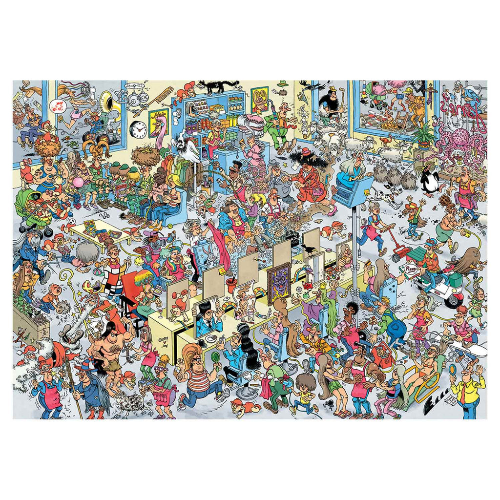 Jumbo jvh puzzel bij de kapper1000pcs