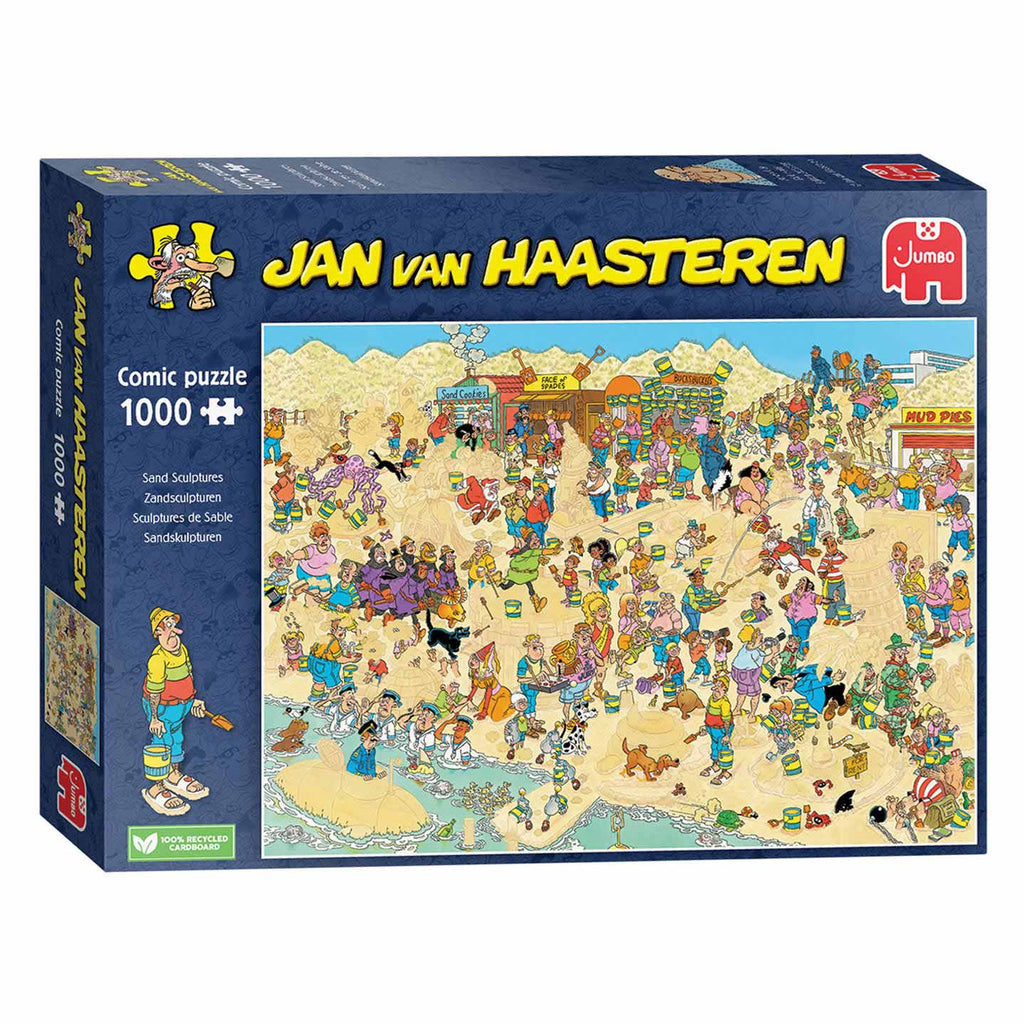 Jumbo jvh puzzel zandsculpturen 1000pcs
