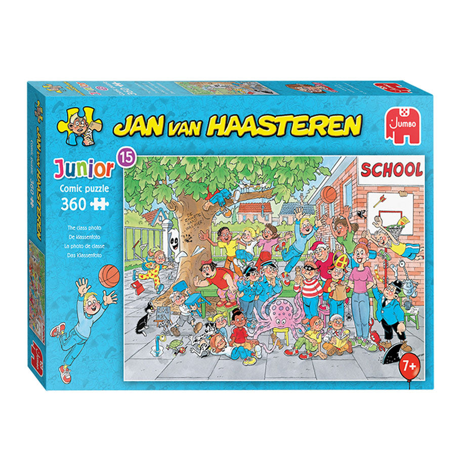 Jan van haasteren legpuzzel junior klassenfoto, 360st.