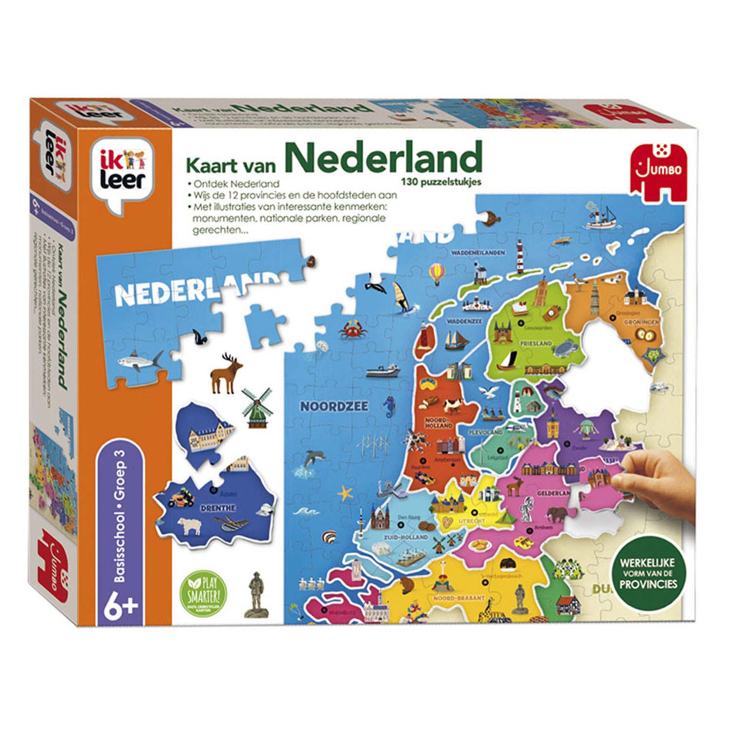 Jumbo ik leer kaart van nederland