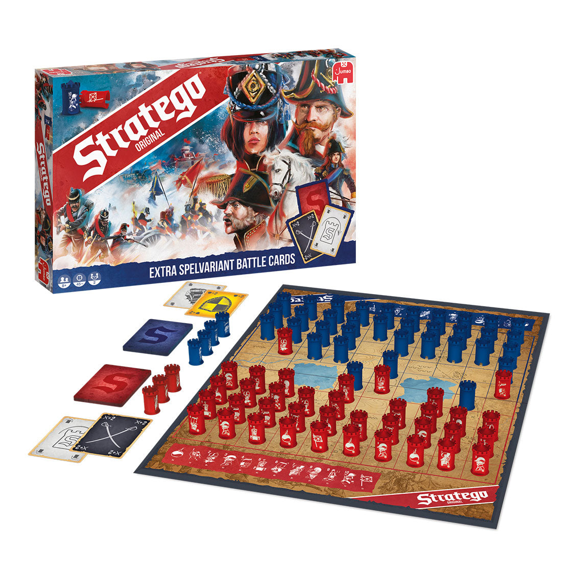 Stratego original van jumbo heers op het slagveld
