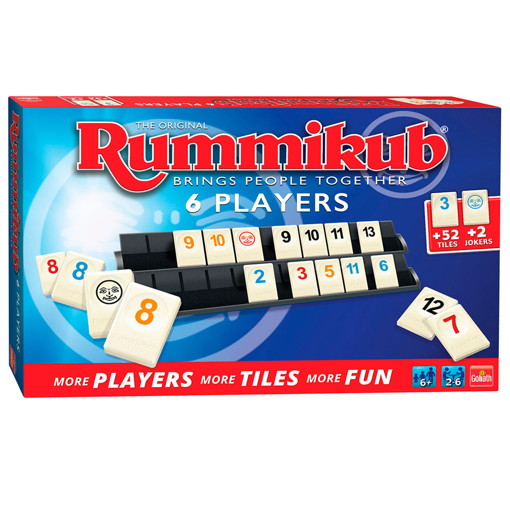 Goliath rummikub the original voor 6 spelers