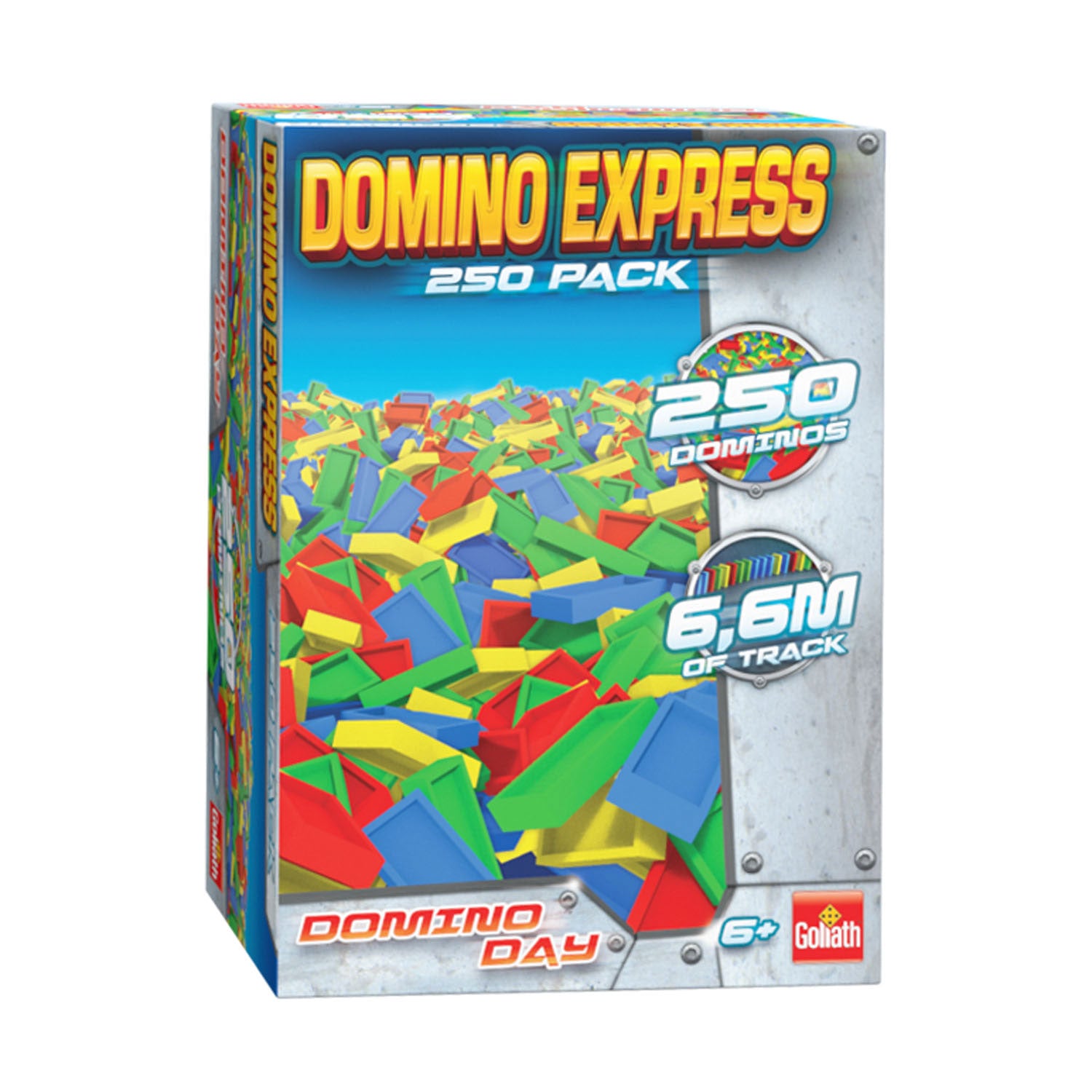 Goliath domino express 250 extra domino stenen, champion race master set m