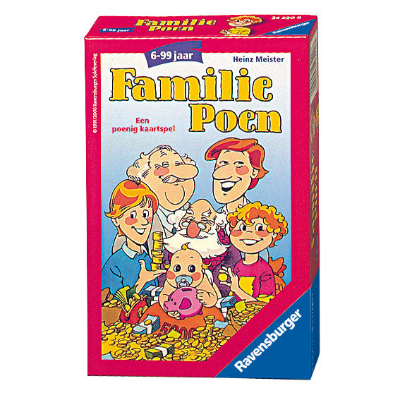 Ravensburger familie poen kaartspel