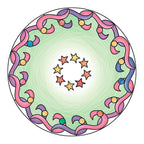 Mandala-designer ravensburger mini - horses