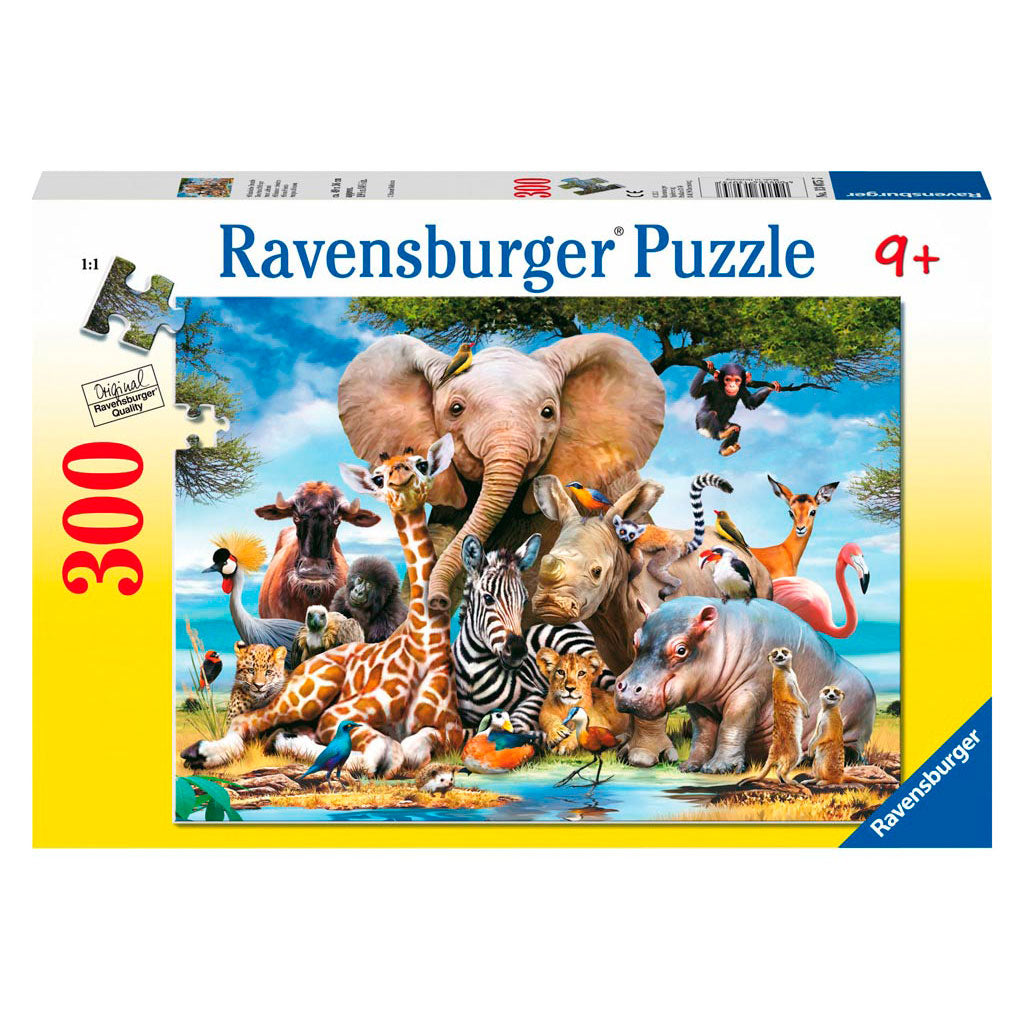 Ravensburger afrikaanse vrienden 300pcs