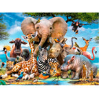 Ravensburger afrikaanse vrienden 300pcs