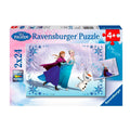 Ravensburger puzzel frozen zussen 2x24pc