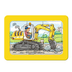 Ravensburger graafmachine, tractor en kiepauto, 3x6st.