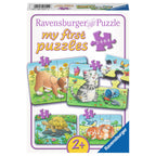 Ravensburger schattige huisdieren puzzel, 4in1
