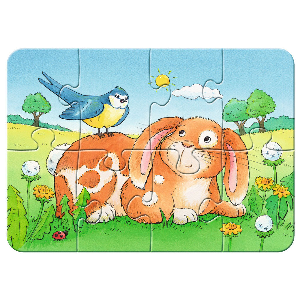 Ravensburger schattige huisdieren puzzel, 4in1