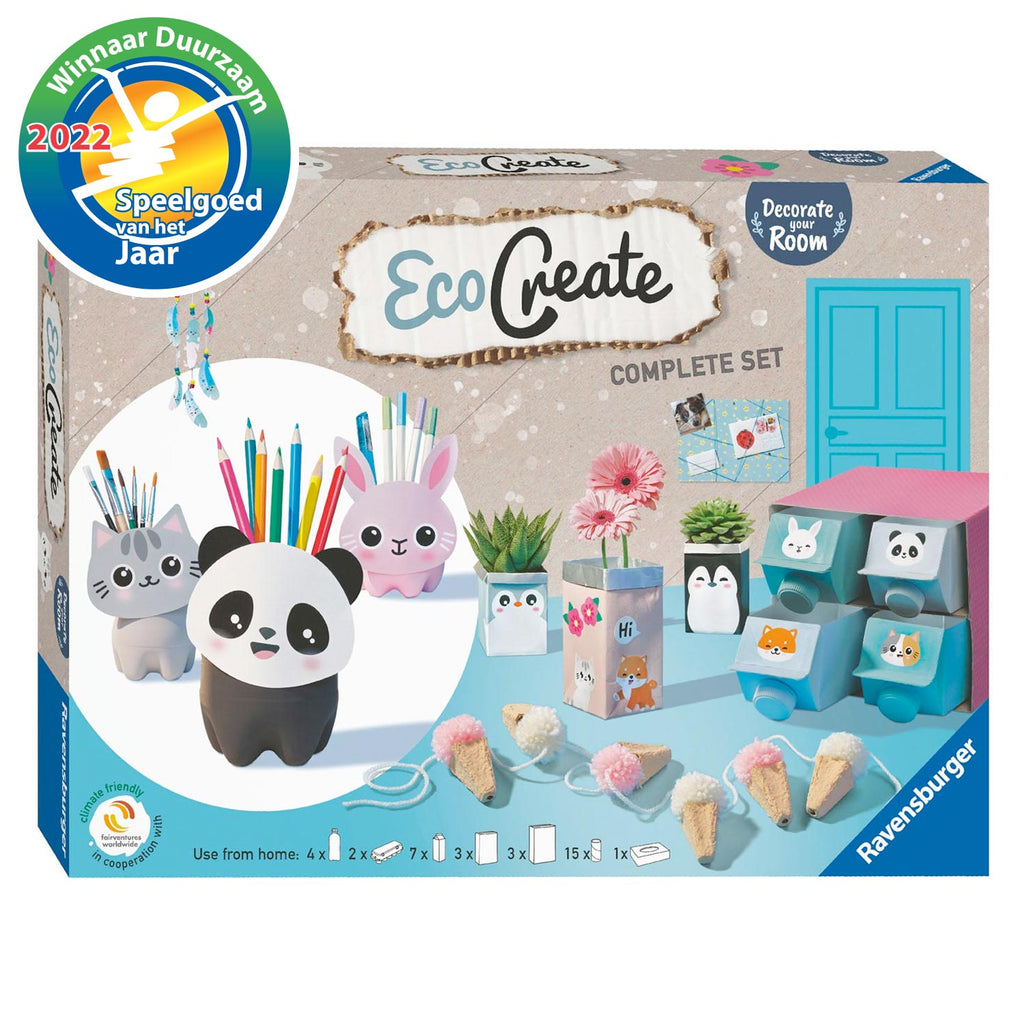 Ravensburger ecocreate maxi - decoreer je kamer