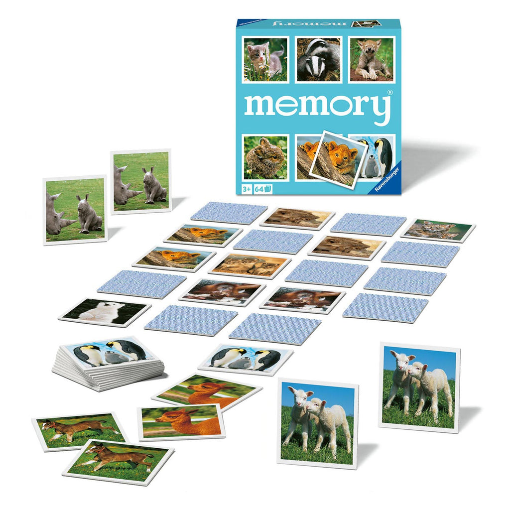 Ravensburger memory jonge dieren