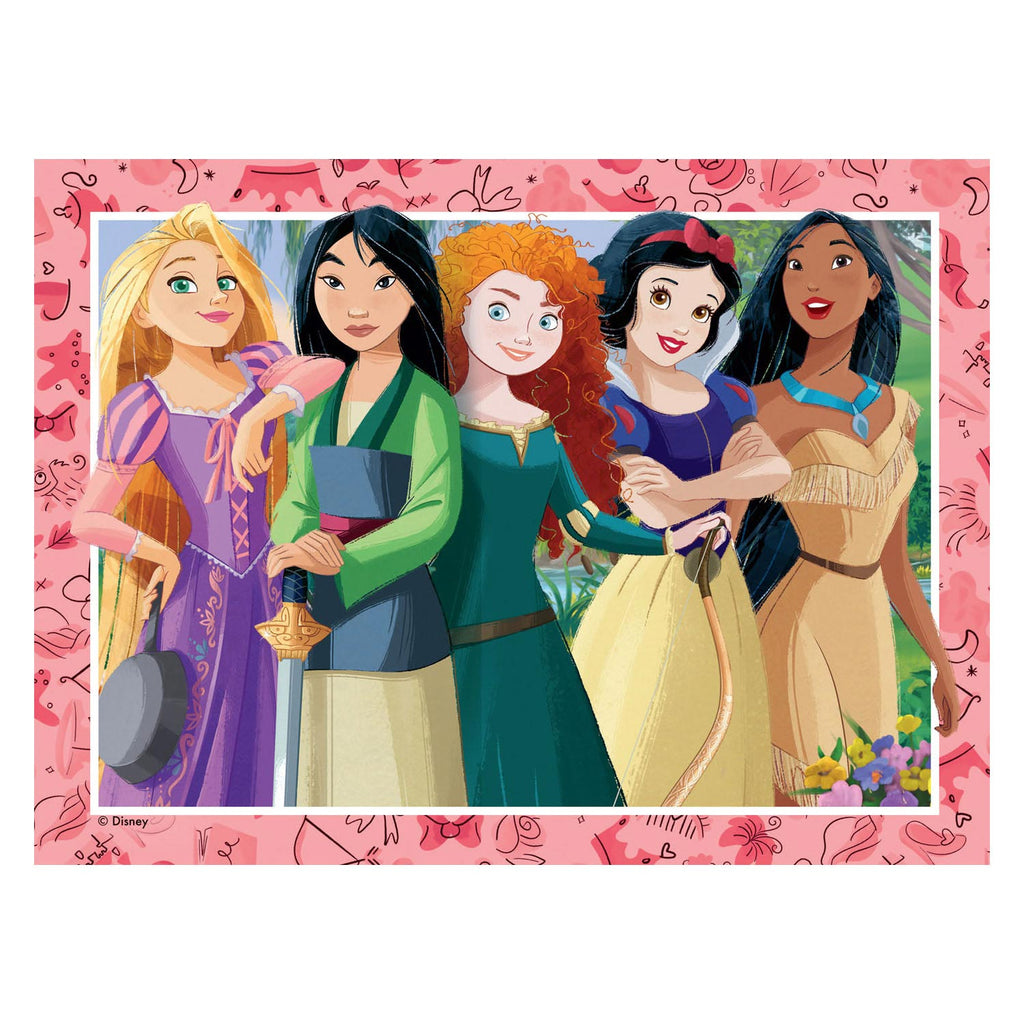 Ravensburger puzzels disney princess, 4in1