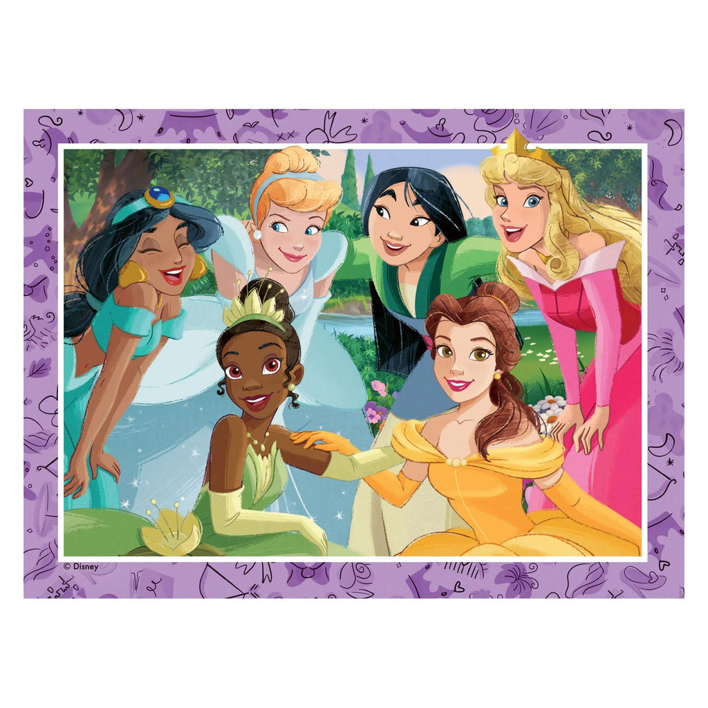 Ravensburger puzzels disney princess, 4in1