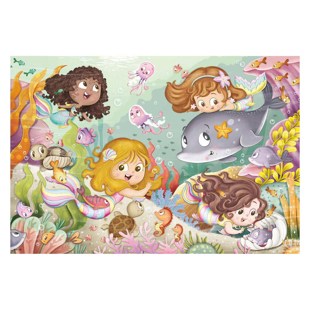 Ravensburger Puzzel Kleine Feeen en Zeemeerminnen 2x12 stuks