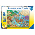 Ravensburger puzzel pirateneiland, 150st. xxl