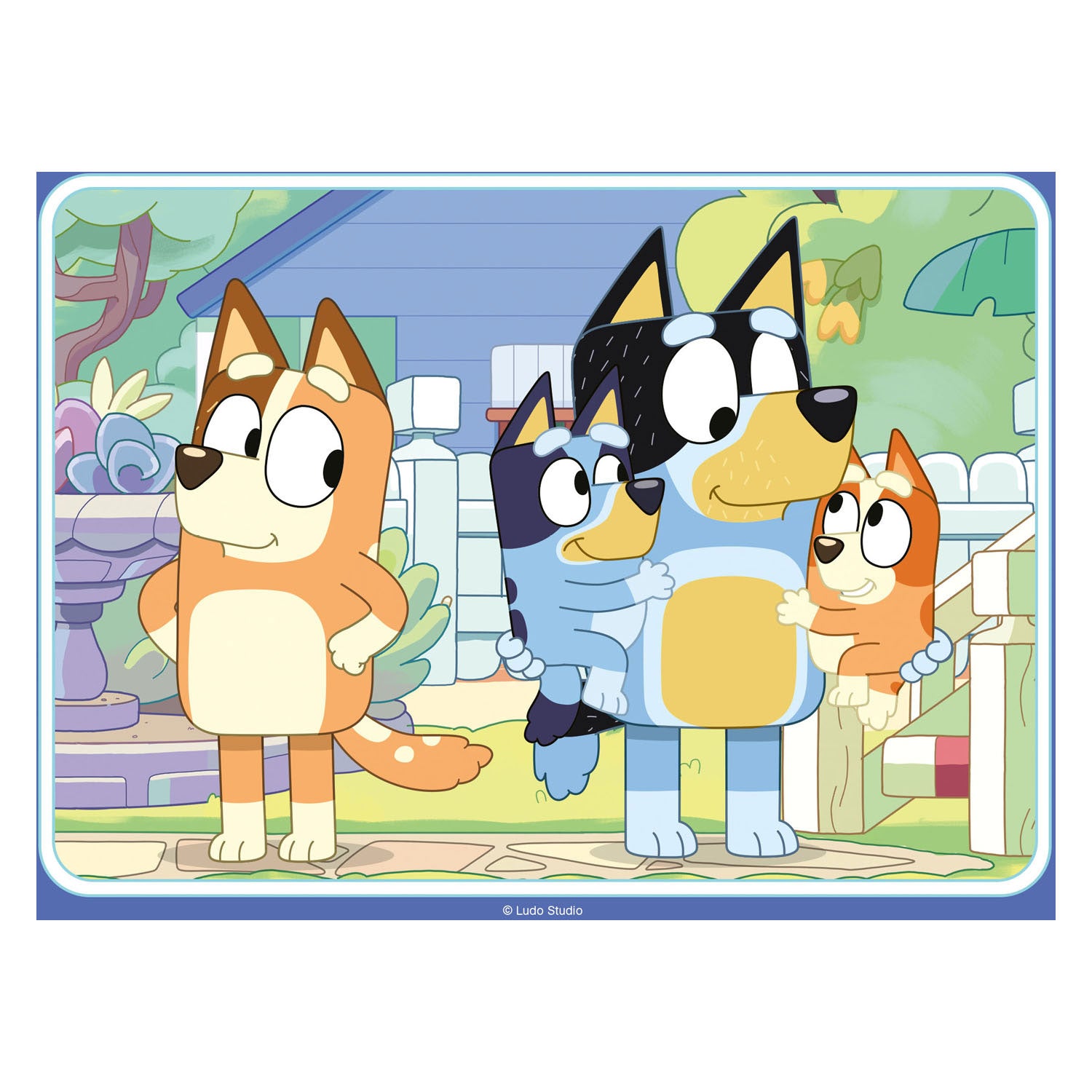 Ravensburger 4-in-1 puzzel bluey
