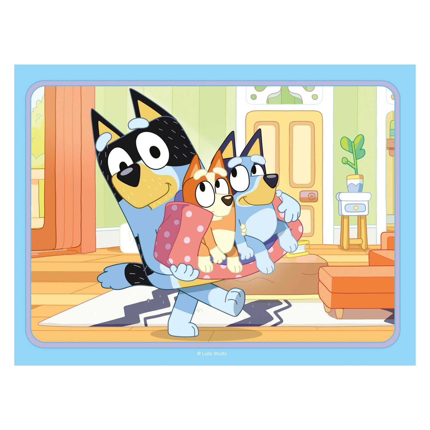Ravensburger 4-in-1 puzzel bluey