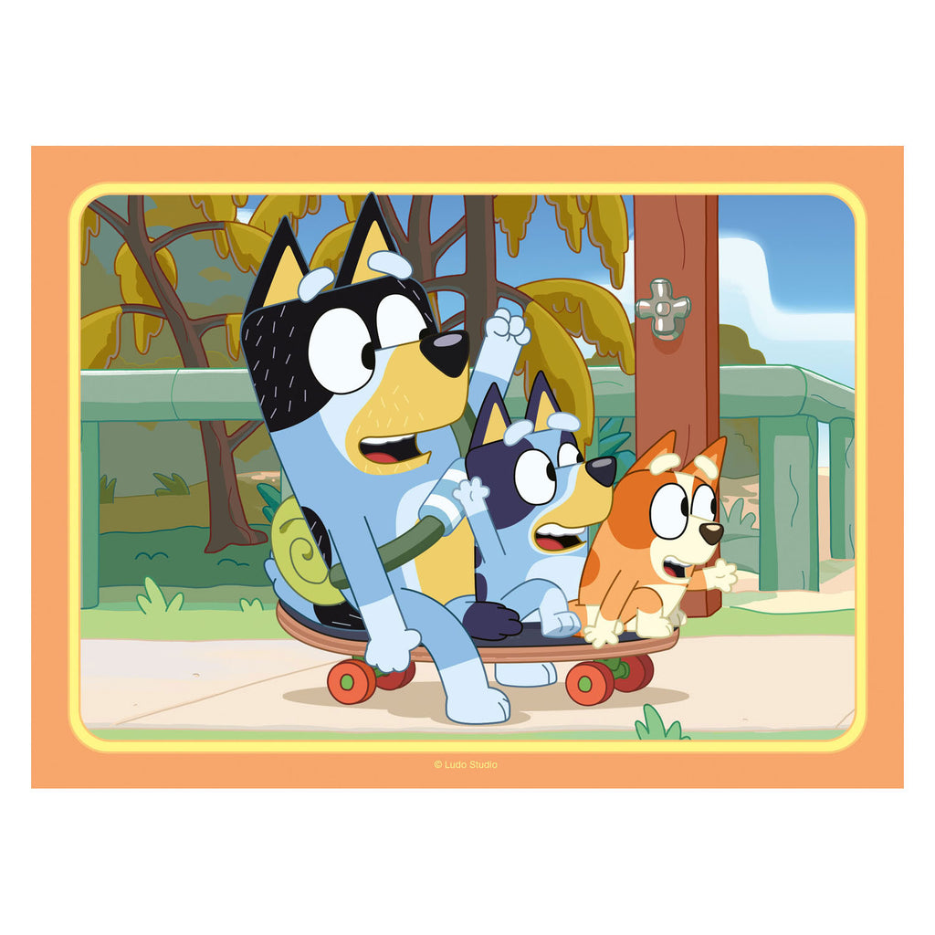 Ravensburger 4-in-1 puzzel bluey