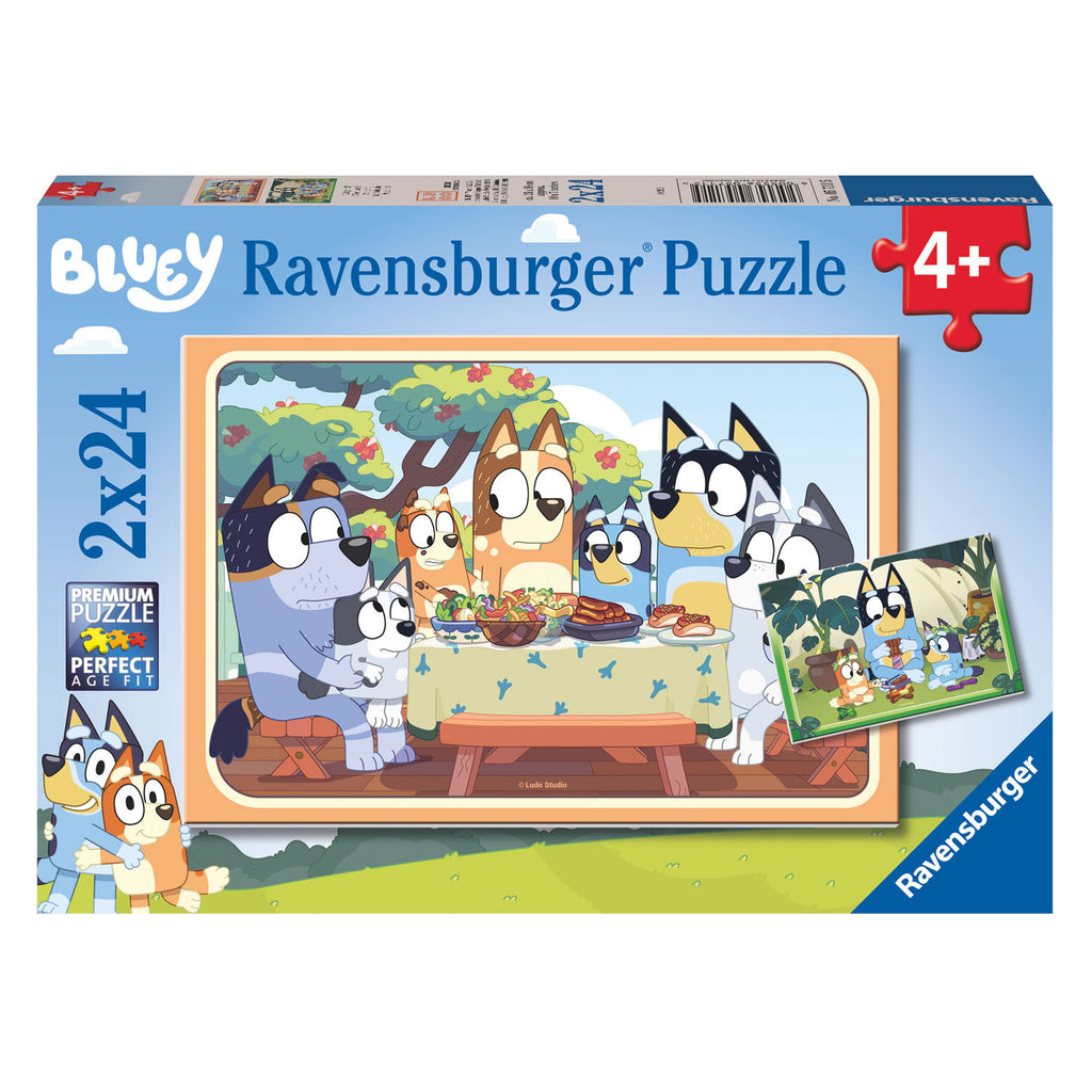 Ravensburger puzzel bluey 2x24pcs