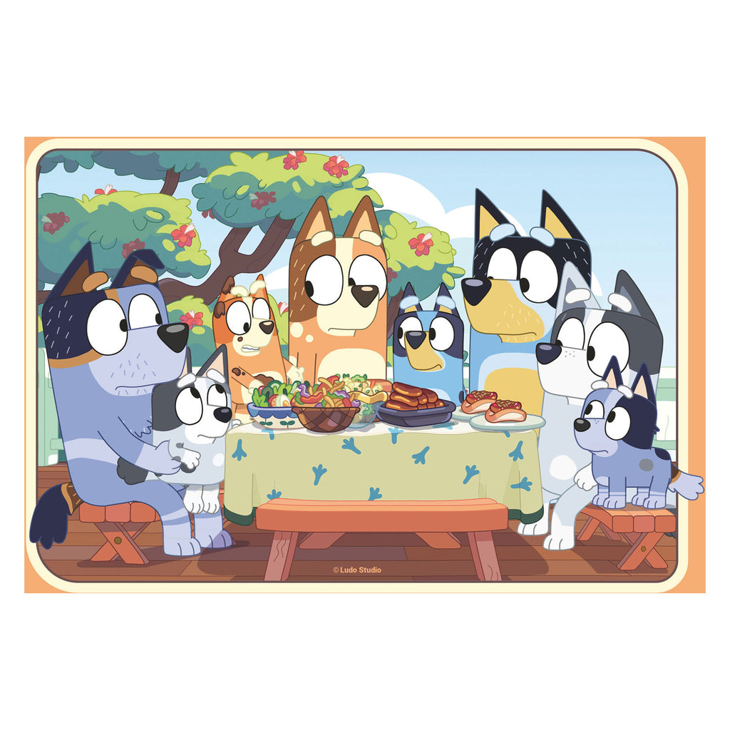 Ravensburger puzzel bluey 2x24pcs
