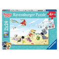 Ravensburger - Woezel Pip Zomer en Winter Legpuzzel 2x24 stuks