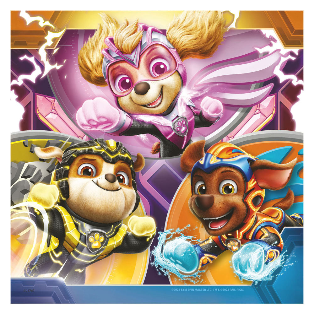 Ravensburger - PAW Patrol The Mighty Movie Legpuzzel 3x49st.