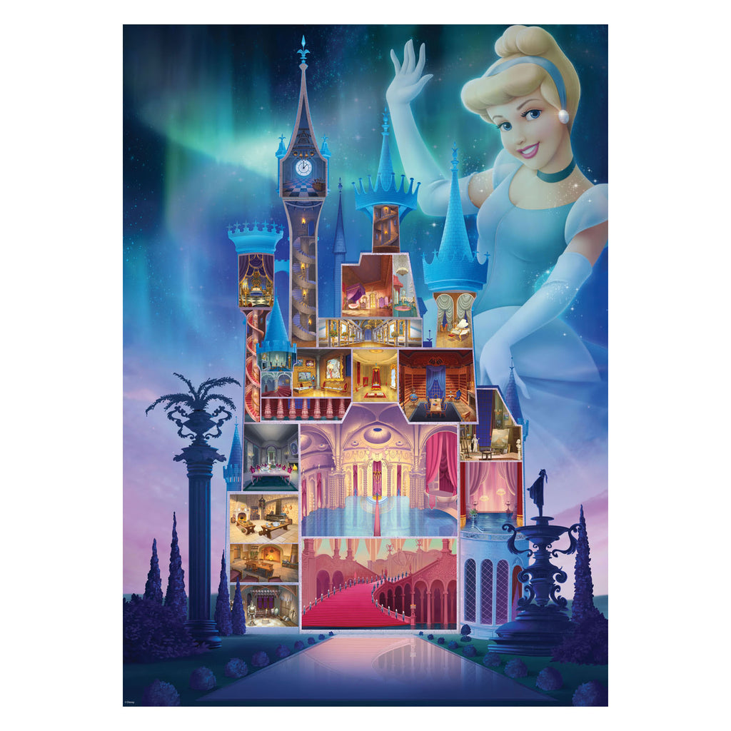 Ravensburger Castles Cinderella Legpuzzel, 1000st.