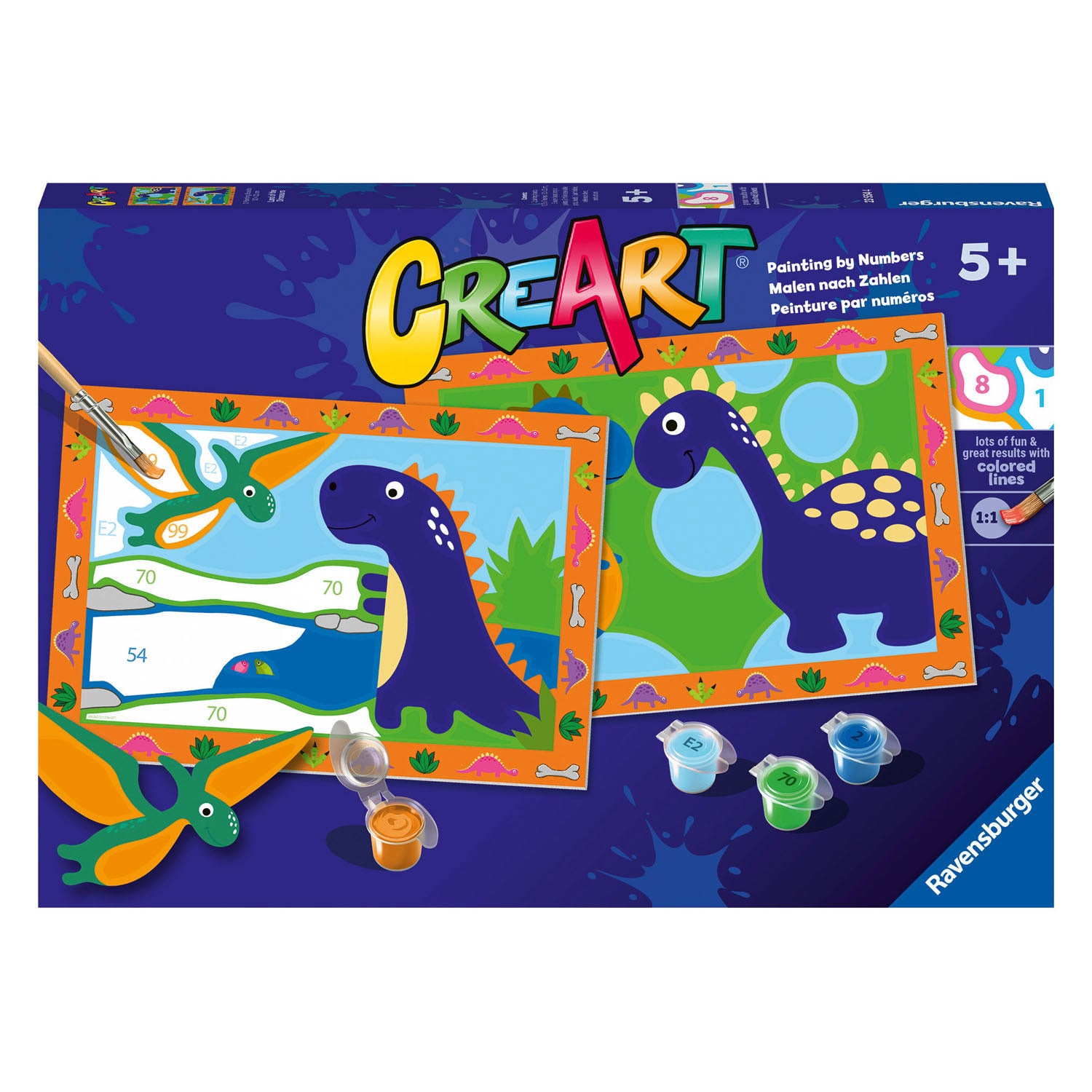 Ravensburger creart land of the dinosaur