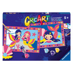 Ravensburger creart schilderen op nummer - zeemeermin magie
