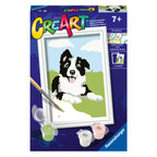 Ravensburger creart schilderen op nummer border collie