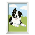Ravensburger creart schilderen op nummer border collie
