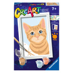 Ravensburger creart schilderen op nummer rode kater