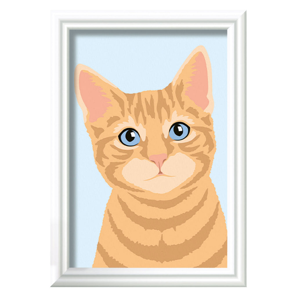 Ravensburger creart schilderen op nummer rode kater