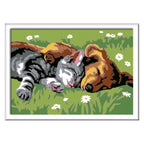 Ravensburger creart sleeping cats dogs