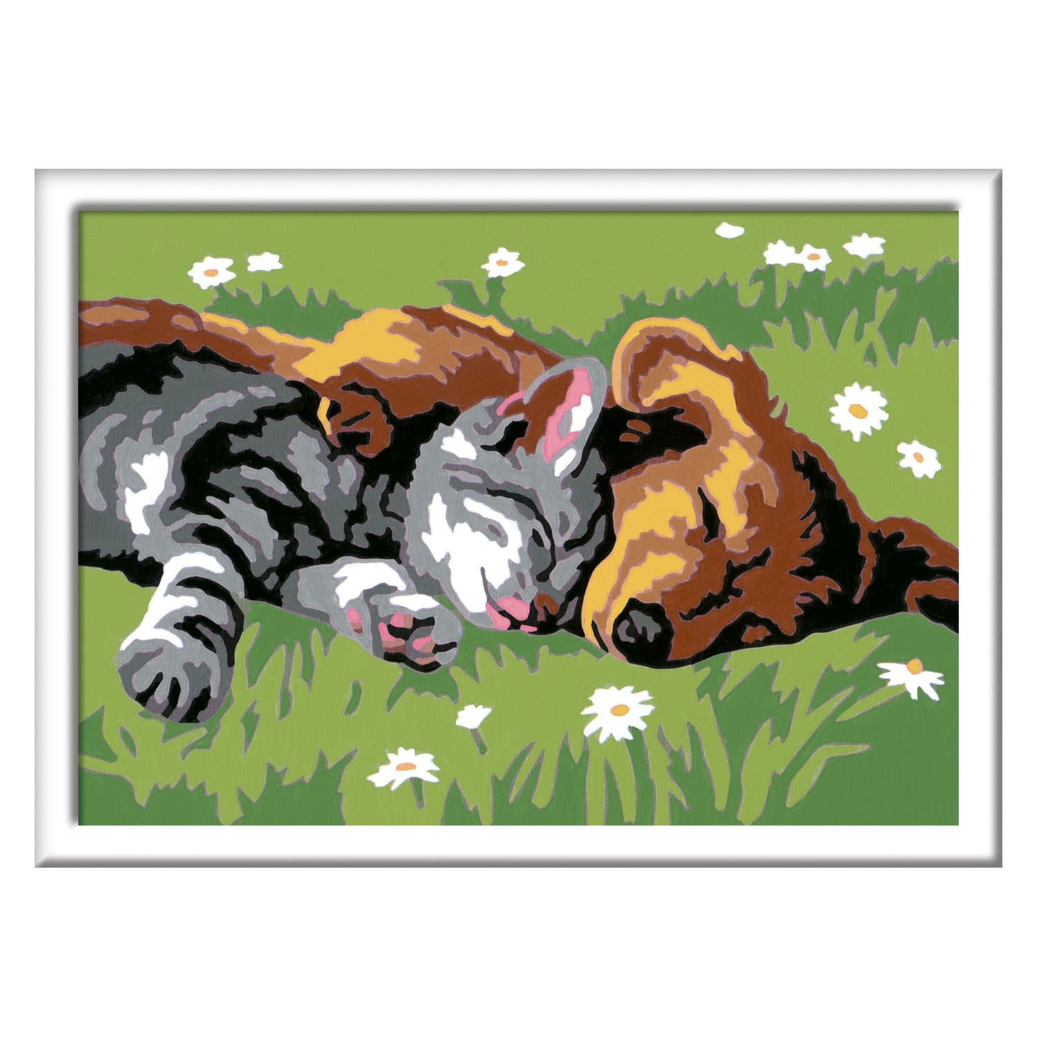 Ravensburger creart sleeping cats dogs