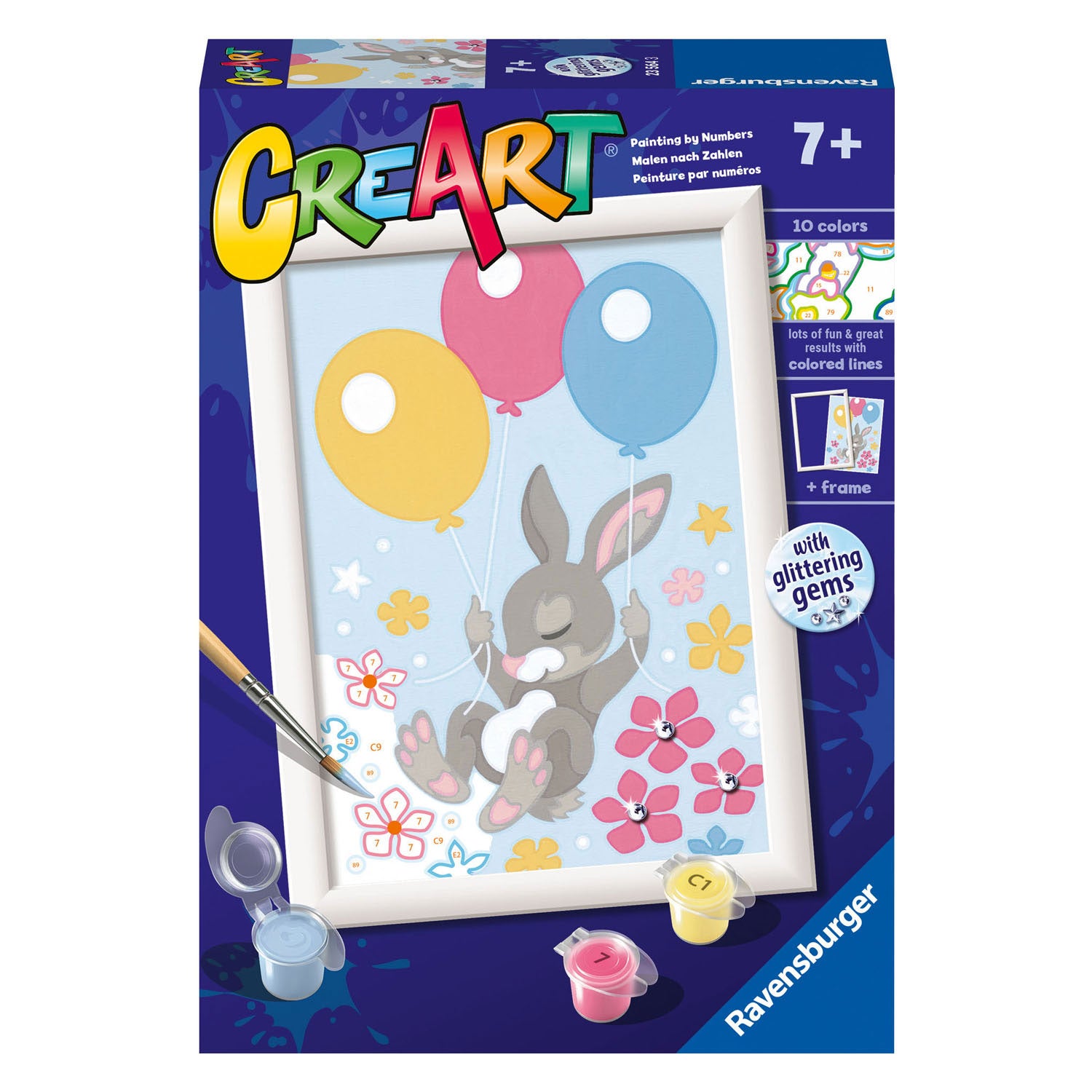 Ravensburger creart flying bunny