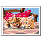 Ravensburger creart two cuddly cats