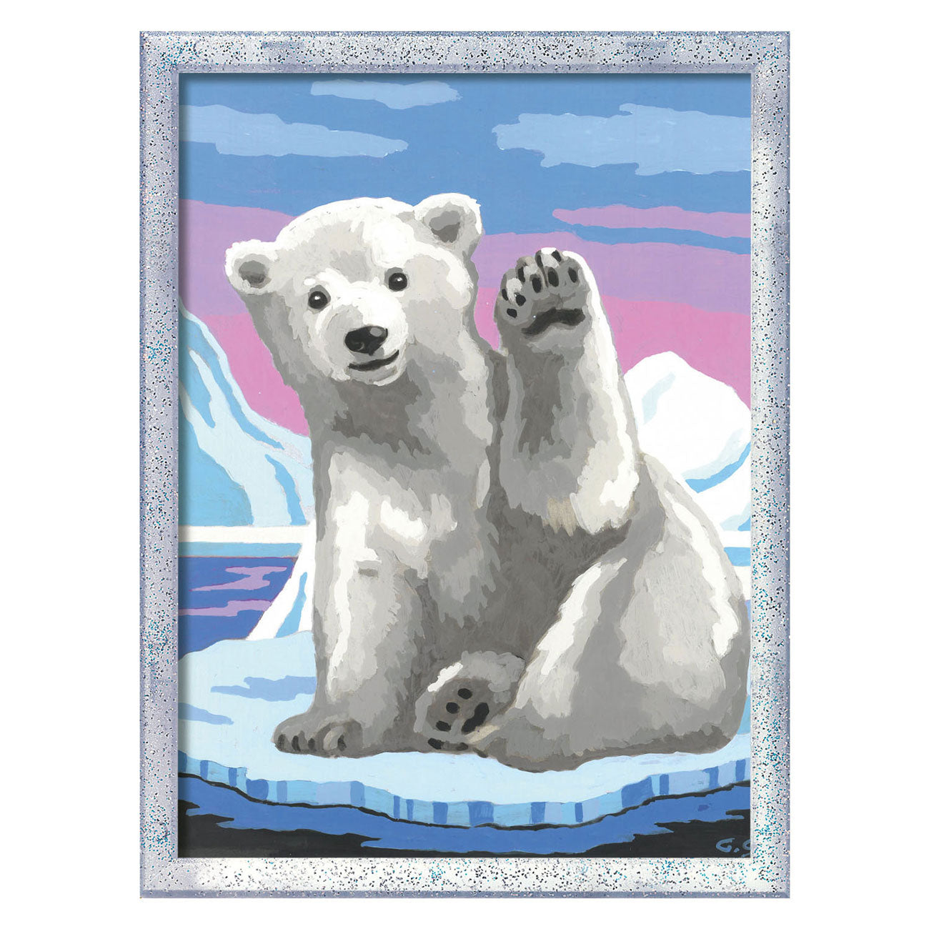 Ravensburger creart pawsome polar bear