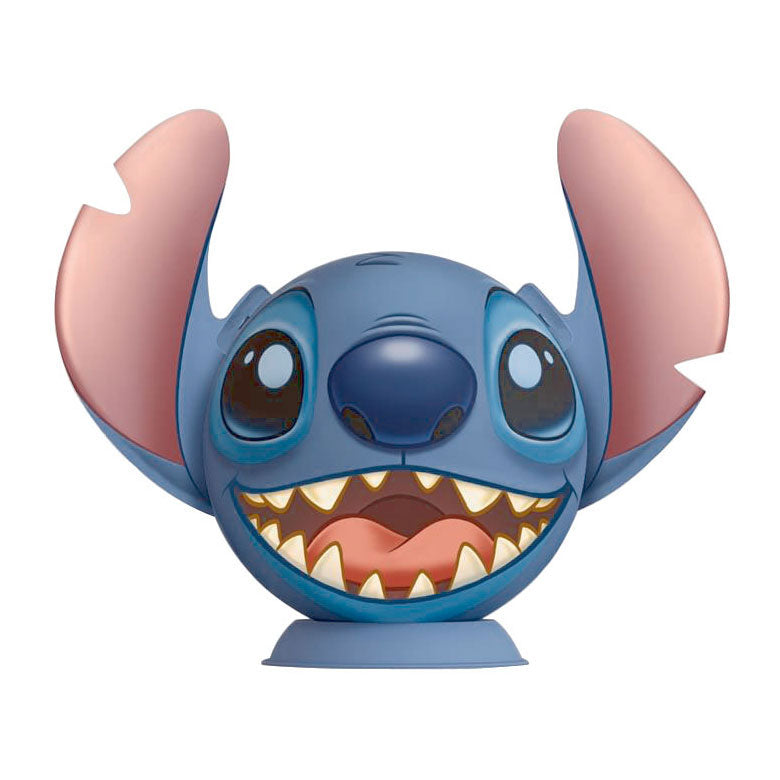 Ravensburger 3d puzzel stitch met oren, 72st.