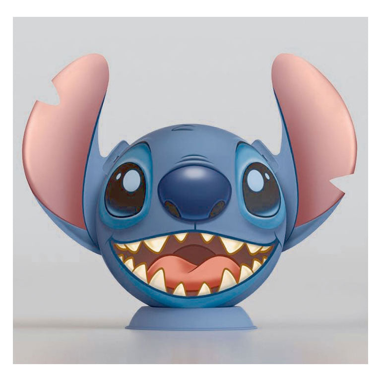 Ravensburger 3d puzzel stitch met oren, 72st.